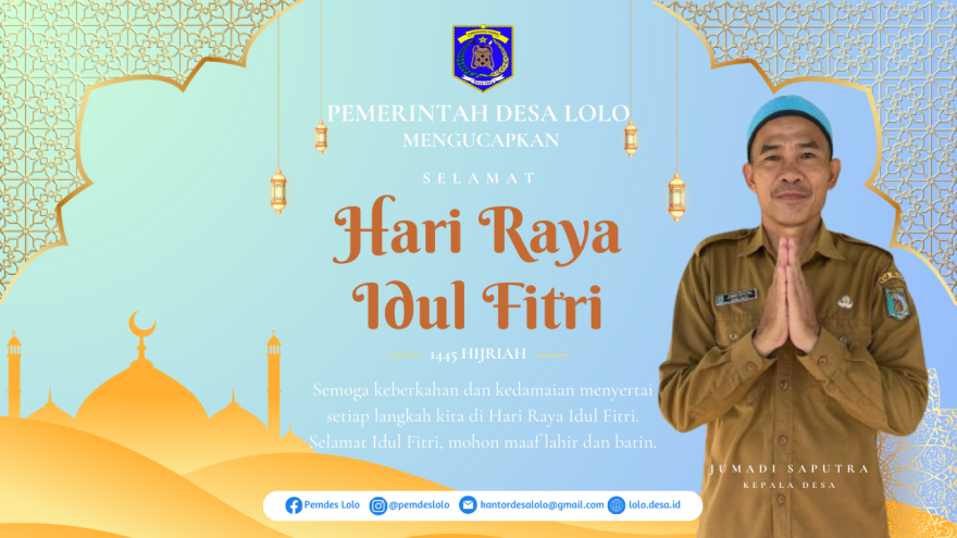 SELAMAT HARI RAYA IDUL FITRI 1445 H